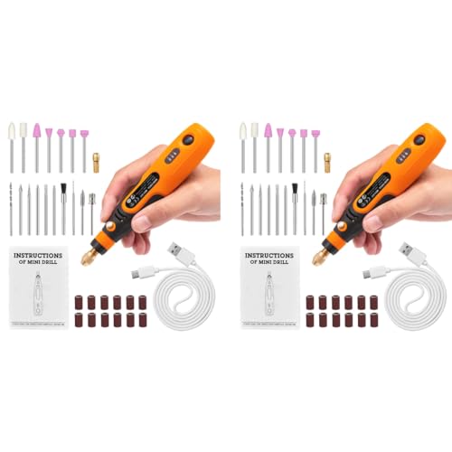 Verilux® 64PCS Mini Kit USB Rechargeable 3 Speed Small Drill for Craft Engraving Polishing Grinding Cleaning Verilux® 64PCS Mini Kit USB Rechargeable 3 Speed Small Drill for Craft Engraving Polishing Grinding Cleaning